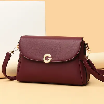 VERSATILE SUITABLE WOMEN'S BAG GB-606CLARET