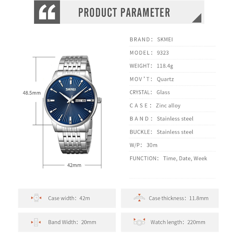 SKMEI GB-9323SBL