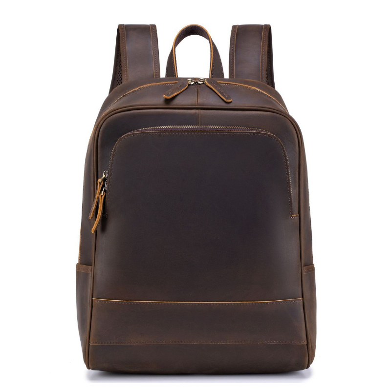 CRAZY HORSE LEATHER MEN'S BACKPACK GB-9027CfBr