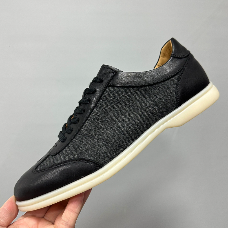 RETRO GENUINE LEATHER BRITISH CASUAL SHOES GB-GKD8