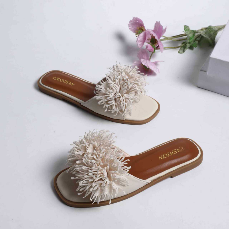 KOREAN STYLE ONE-STRAP SLIPPERS GB-5806