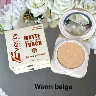 EVERLY COMPACT POWDER-WARM BEIGE