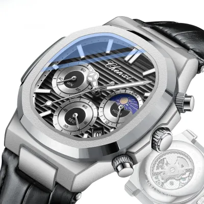 CHENXI Transparent Multi-Function Quartz Watch