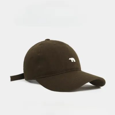 Polar Bear Soft-Top Trendy Baseball Cap – Slim Look Design