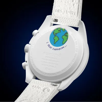 Omega × Swatch Bio Ceramic Moon Swatch Mission to the Moon phase Snoopy 