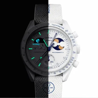 Omega × Swatch Bio Ceramic Moon Swatch Mission to the Moon phase Snoopy 