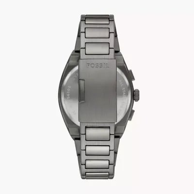 Everett Chronograph Smoke Stainless Steel Watch