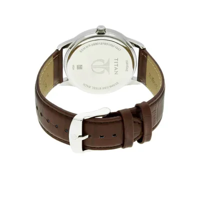 Titan Brown Neo Brown Dial Analog Watch For Men