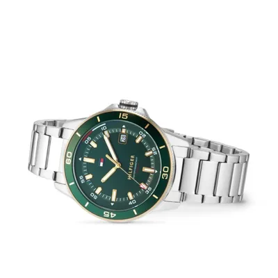 TOMMY HILFINGER Remy Silver Stainless Steel Bracelet Watch