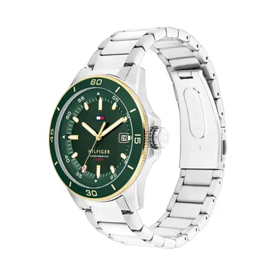 TOMMY HILFINGER Remy Silver Stainless Steel Bracelet Watch