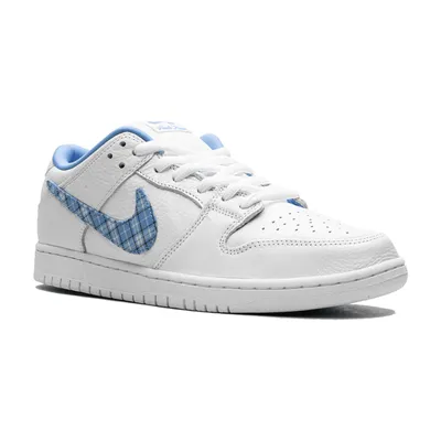Nike SB Dunk Low Pro x Nicole Hausa White and University Blue