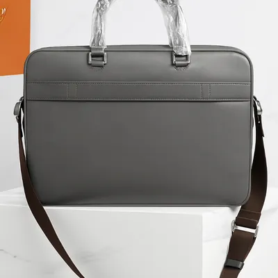 HUGO BOSS LAPTOP BAG - GREY