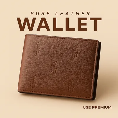 Ral'ph La'uren Premium Wallet - Brown