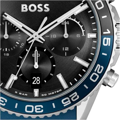 Hugo Boss Runner Original Official Agent Watch Blue/Black