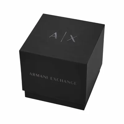 Armani Exchange Multifunction Black Stainless Steel Watch