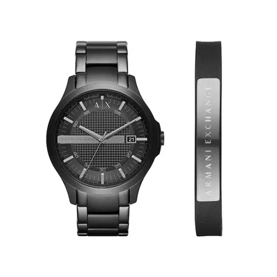 Armani Exchange Men's HAMPTON Black Watch