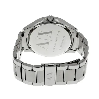Armani Exchange Three-Hand Date Stainless Steel Me'ns Watch