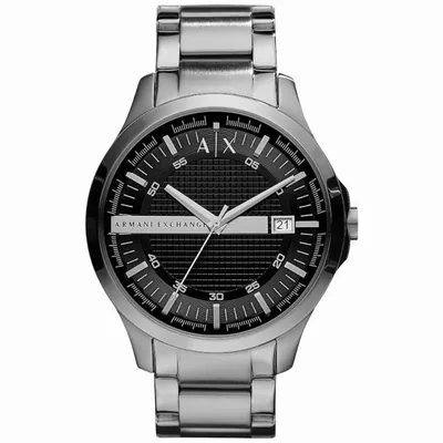 Armani Exchange Three-Hand Date Stainless Steel Me'ns Watch