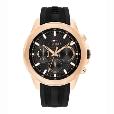 Tommy Hilfiger Lars Men's Rose Gold Stainless Steel Watch