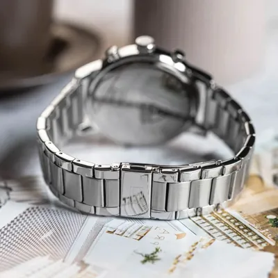 Tommy Hilfiger Rocky Multifunction with silver bracelet watch 