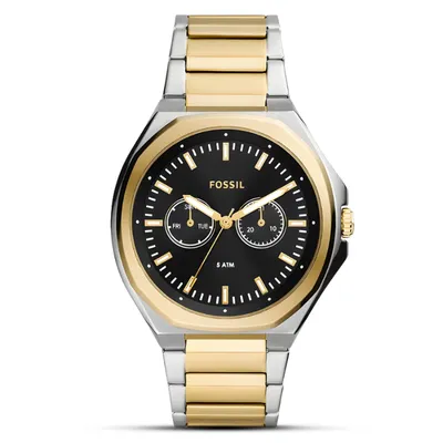 Fossil Evanston Chronograph Two-Tone Men’s Watch