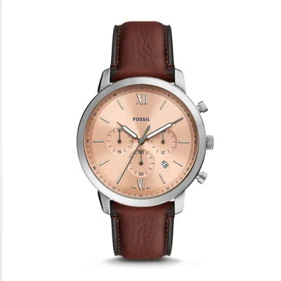 Fossil Neutra Chronograph Brown LiteHide™ Leather Watch