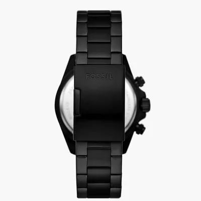 Fossil Autocross Multifunction Black Stainless Steel Watch