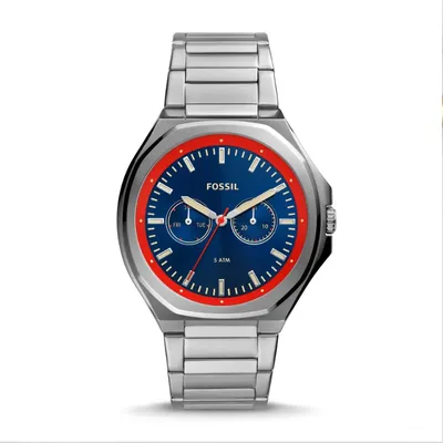 Fossil Evanston Multifunction Stainless Steel Watch