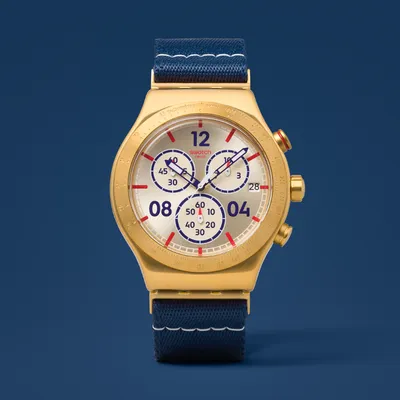 Swatch Captain's Dream Irony - Chrono New Men's Watch