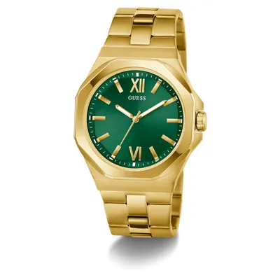 Guess Emperor Men's Gold Tone Analog Watch
