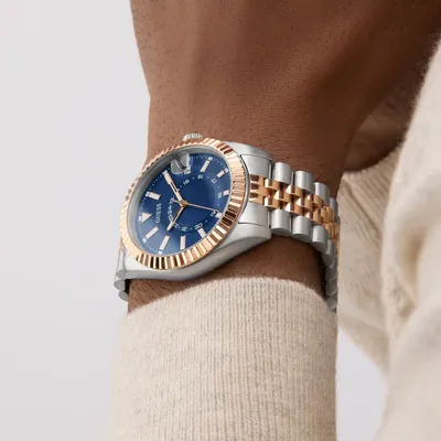 Guess Jaden 2-Tone Multi-function Men's Watch