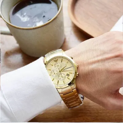 Emporio Armani Men's Renato Chronograph Watch