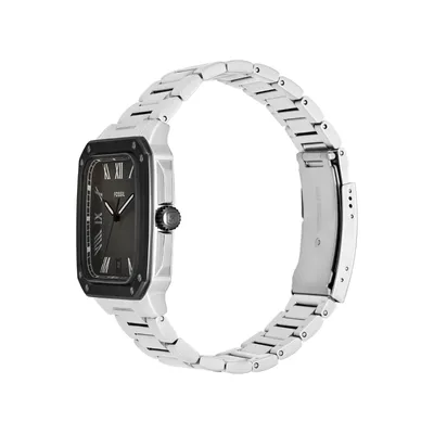 Fossil Crosby Three-Hand Date Stainless Steel Watch