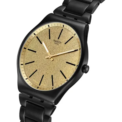 Swatch Slim Irony Dashing Slate Watch