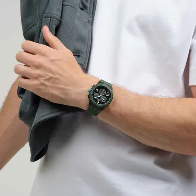 Swatch Olive Rush Chrono Men's Watch