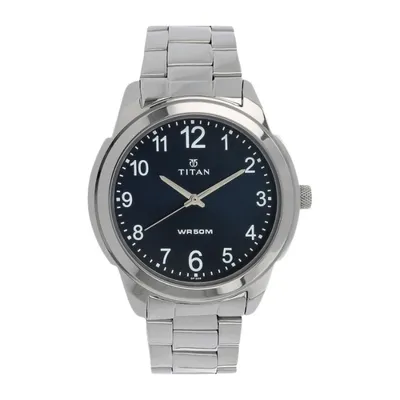 Titan Neo Men’s Designer Stainless Steel Strap Watch