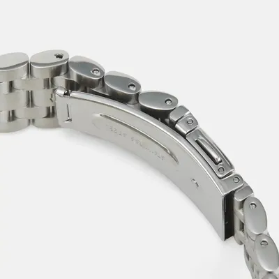 Tommy Hilfiger Th85 Quartz with Green Dial Silver Strap Watch