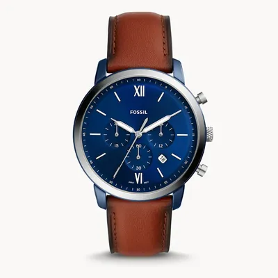 Fossil Neutra Chronograph Luggage Leather Watch