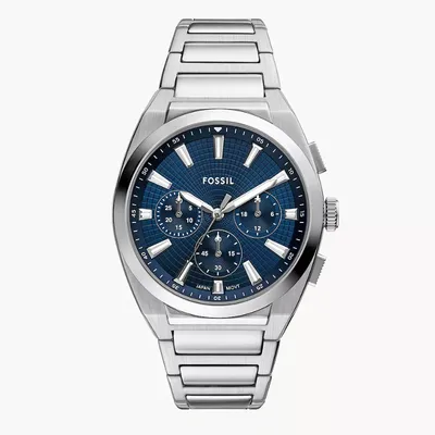 Fossil Everett Chronograph Stainless Steel Watch