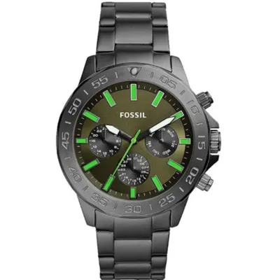 Fossil Bannon Multifunction Green Dial Men's Watch