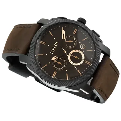 Fossil Machine Chronograph Black Dial Men's Watch
