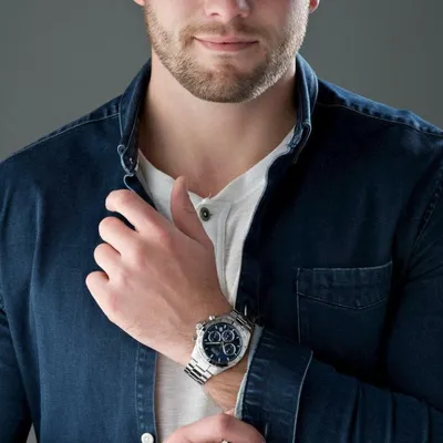 Hugo Boss Steel Bracelet Blue Dial Watch 