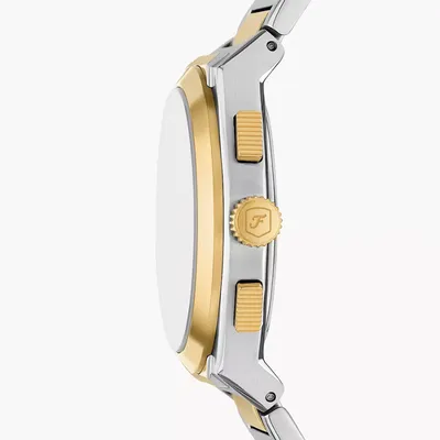 Fossil Chronograph Two-Tone Stainless Steel Watch