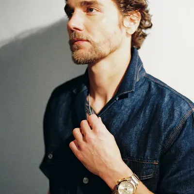 Everett Chronograph Gold-Tone Stainless Steel Watch