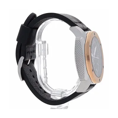 Fossil Modern Machine Automatic Black Leather Men's Watch