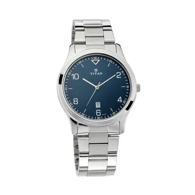 Titan Work wear Quartz Blue Dial Men’s Watch
