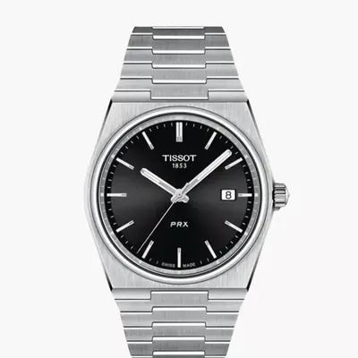 Tissot PRX T-Classic Black Dial Men's Watch