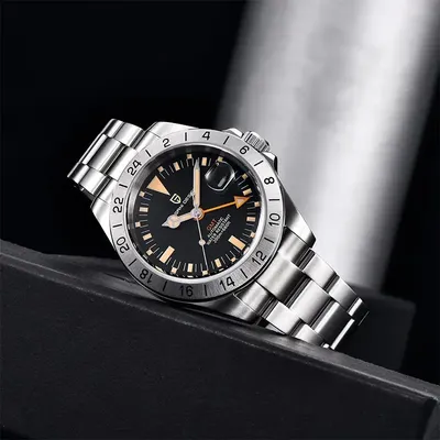 Pagani Design Explorer II Freccione GMT Automatic Men's Watch
