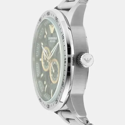 Emporio Armani Mario Automatic Green Dial Men's Watch