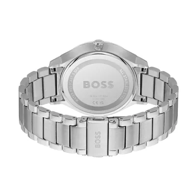 BOSS Tyler Qtz Multifunction Blue Sunray Round Dial Men's Watch